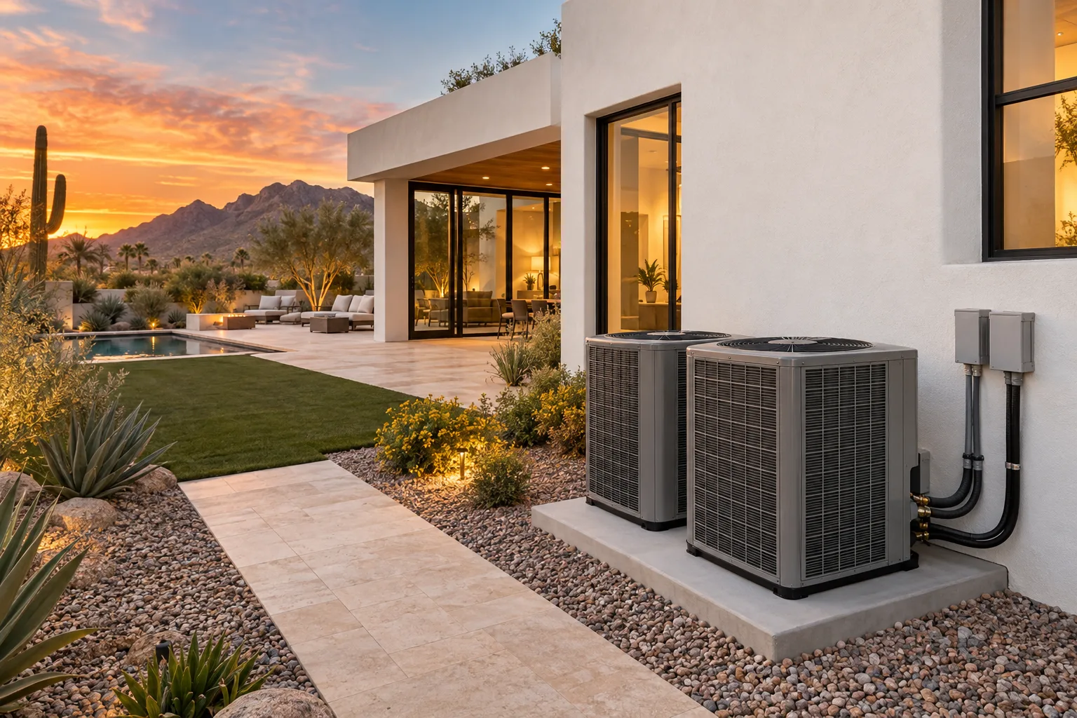 HVAC self-performed by 123 Construction in the Phoenix Valley